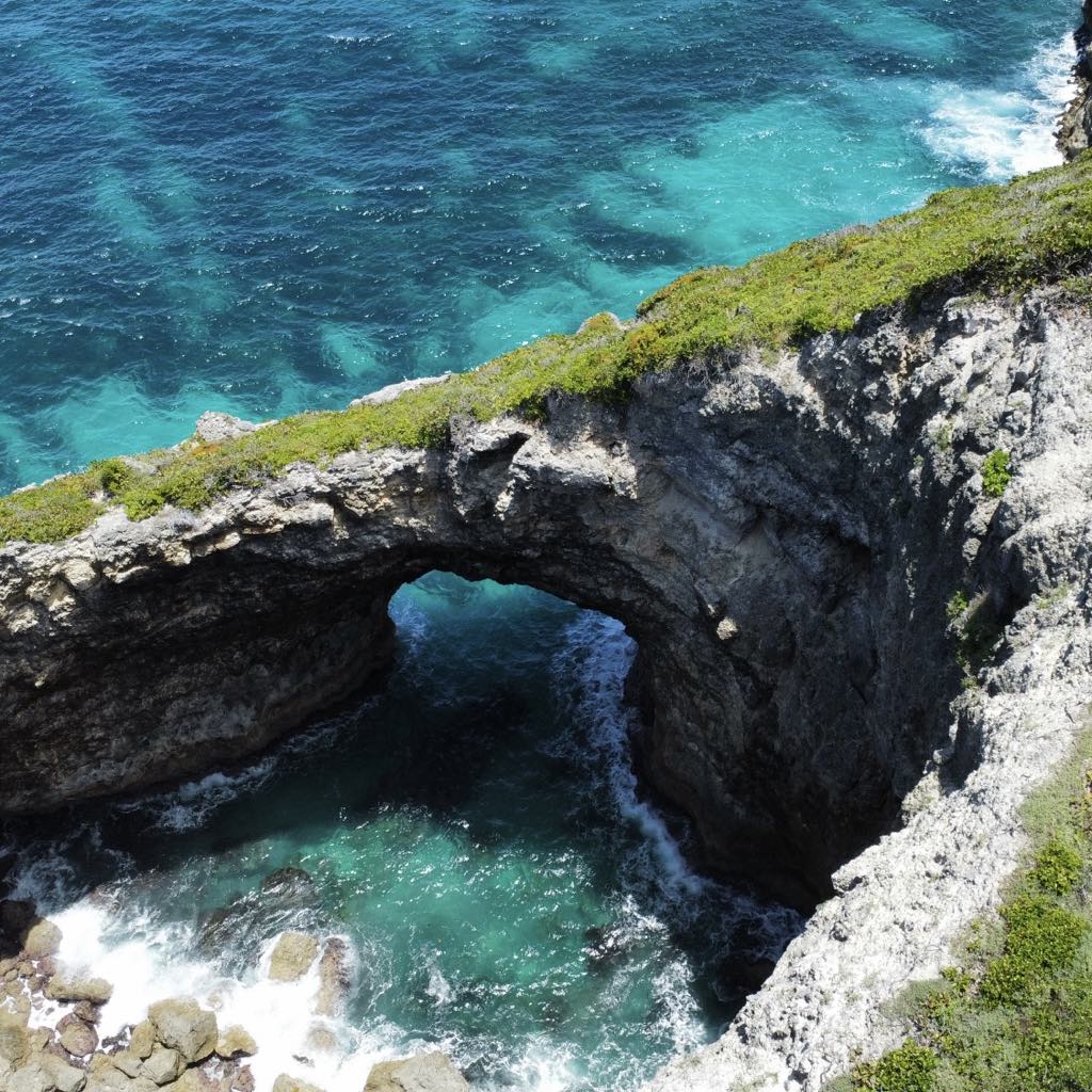 Gueule Grand Gouffre inclus dans l'itinéraire en Guadeloupe