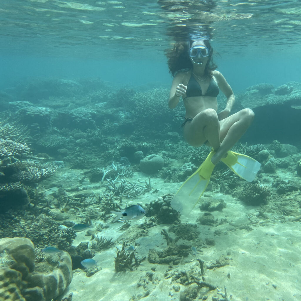 Les Canailles en snorkelling