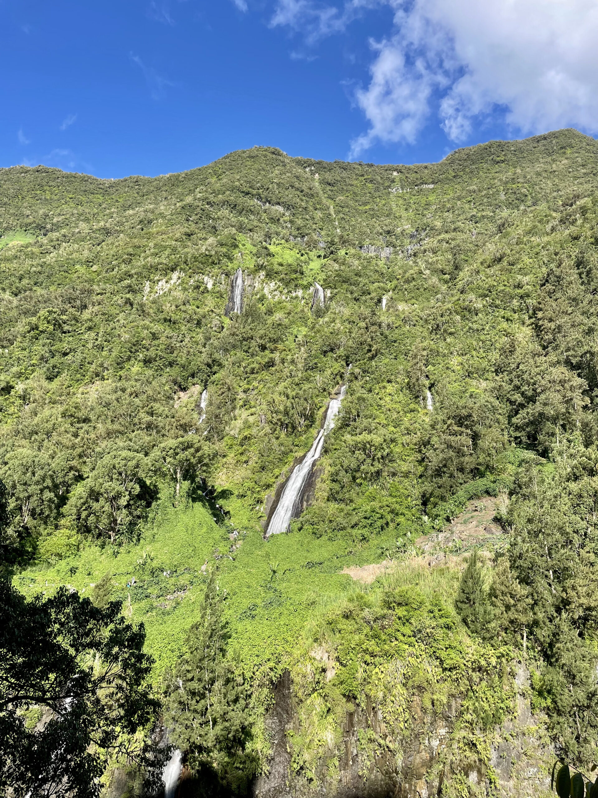 Cascade du voile de la Mariée à Salazie